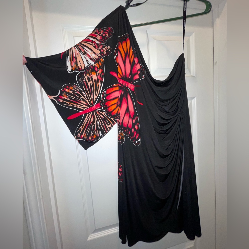 Womens one shoulder dress.
